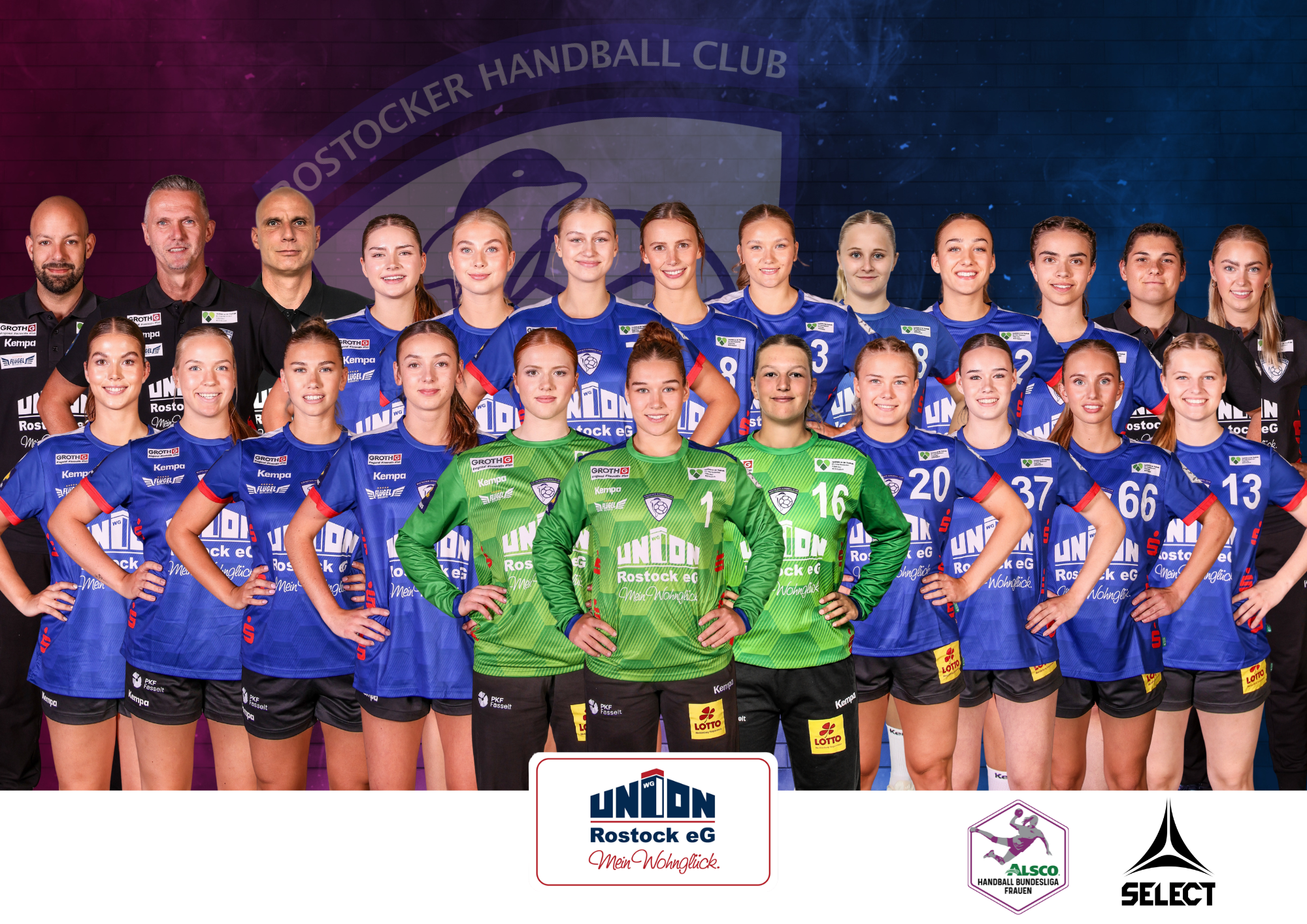 Rostock Dolphins Teamfoto 2025/2026