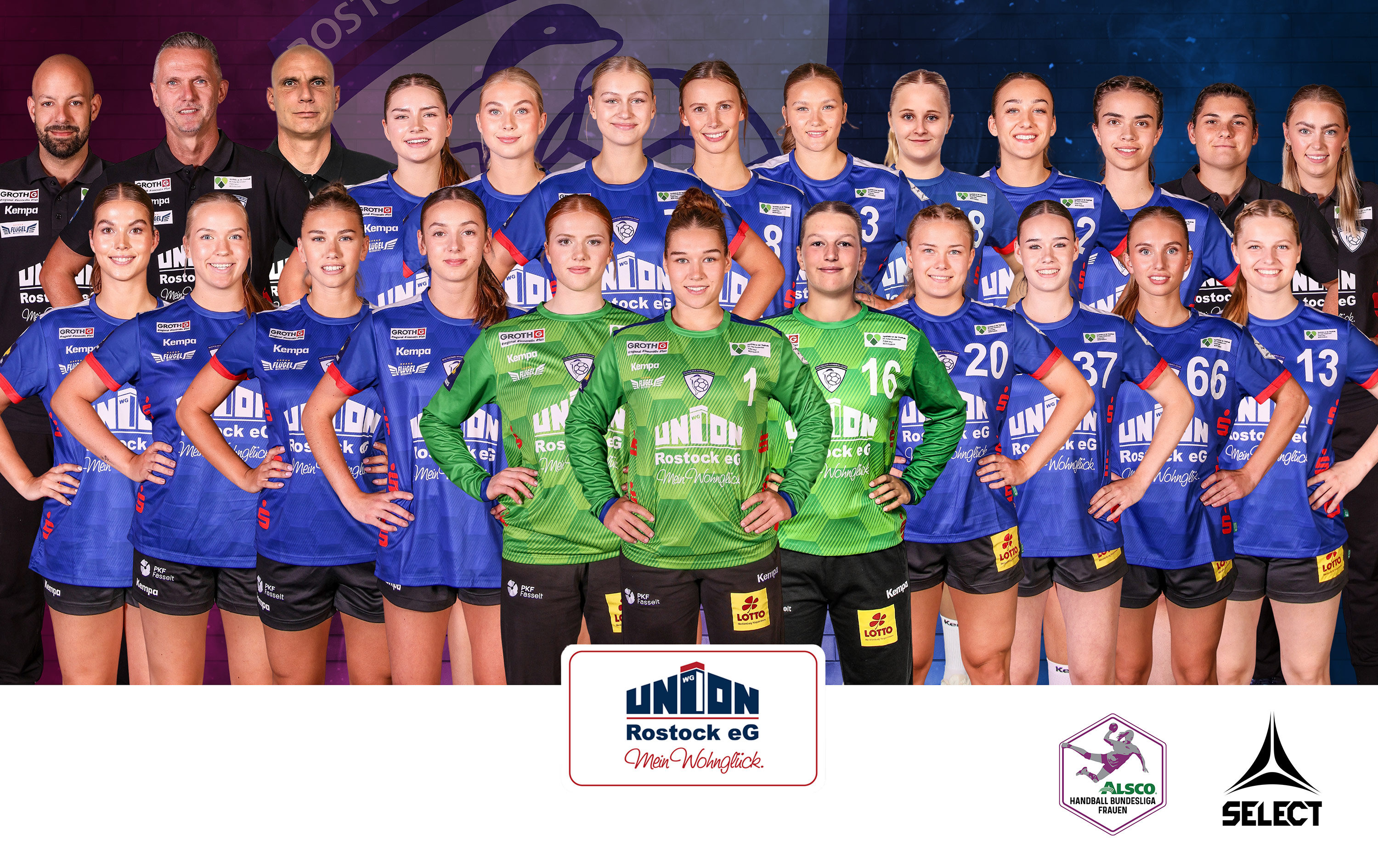 Rostock Dolphins Teamfoto 2025/2026